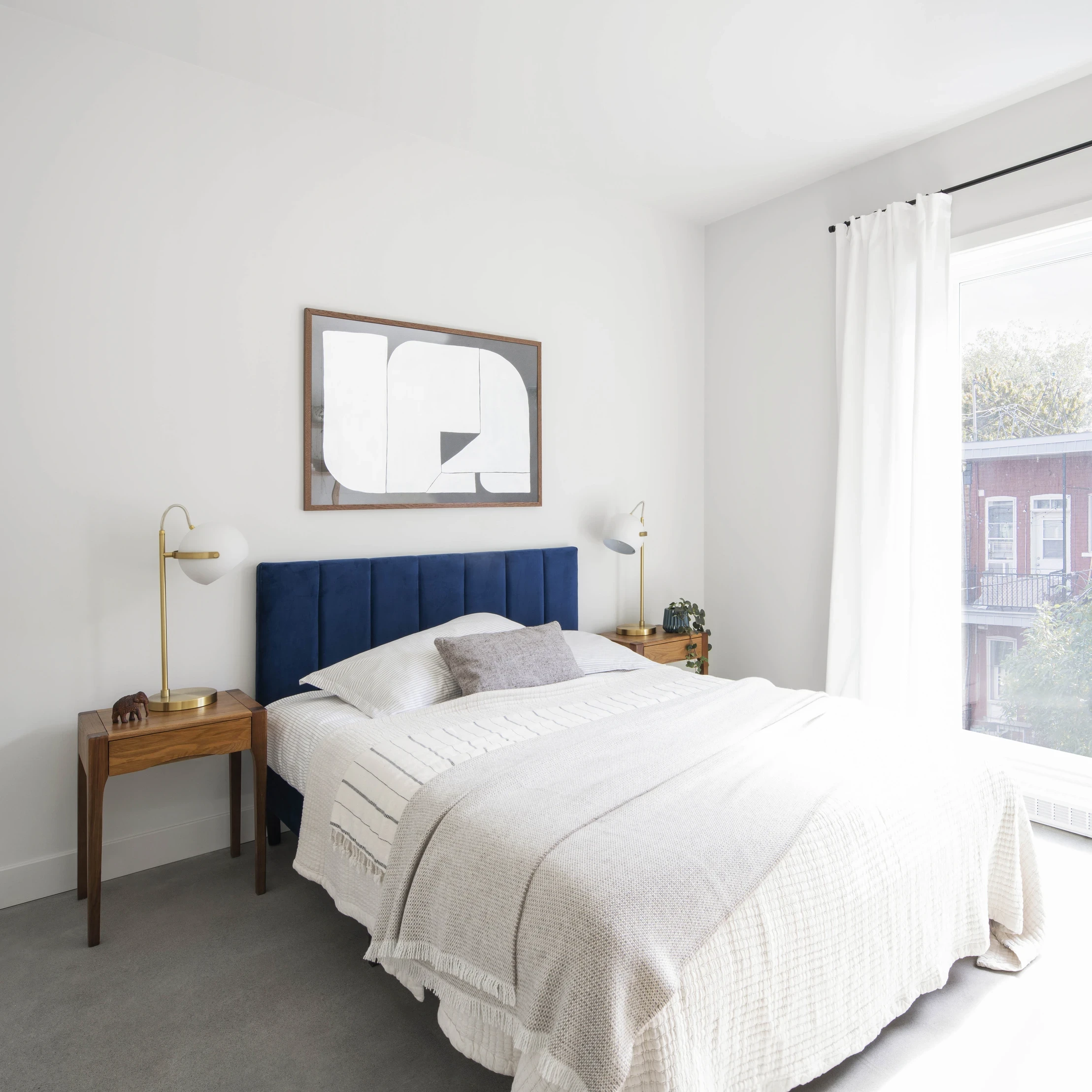 chambre des maitres agencé par Charlotte Holsen